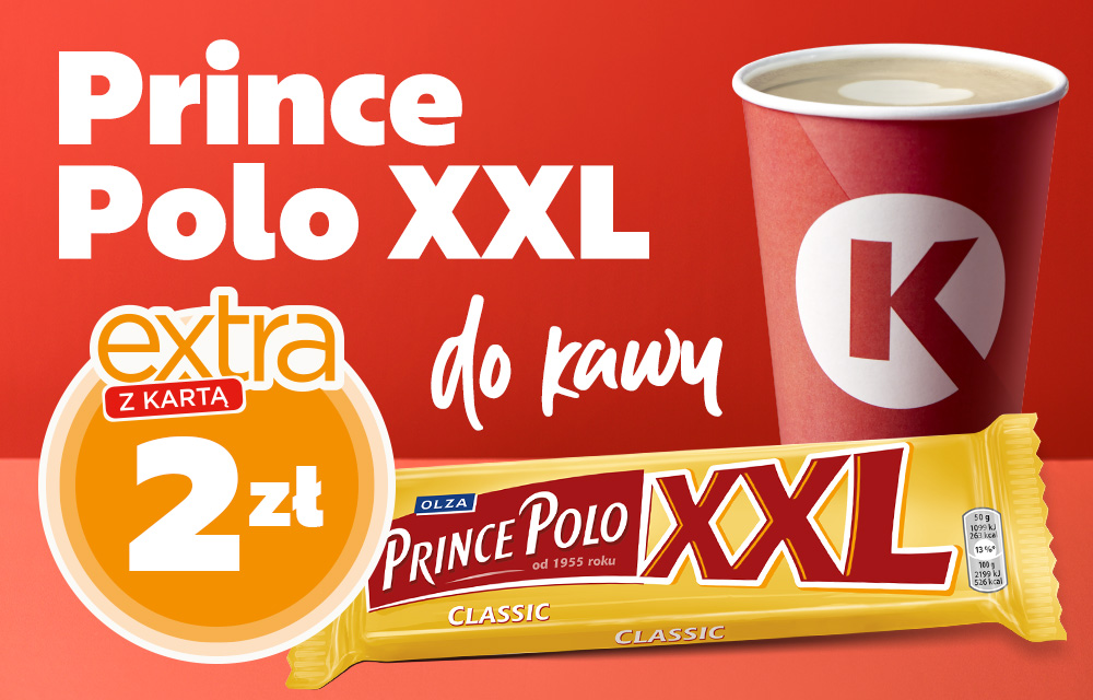 Kawa i PrincePolo za 2 zł na Circle K!