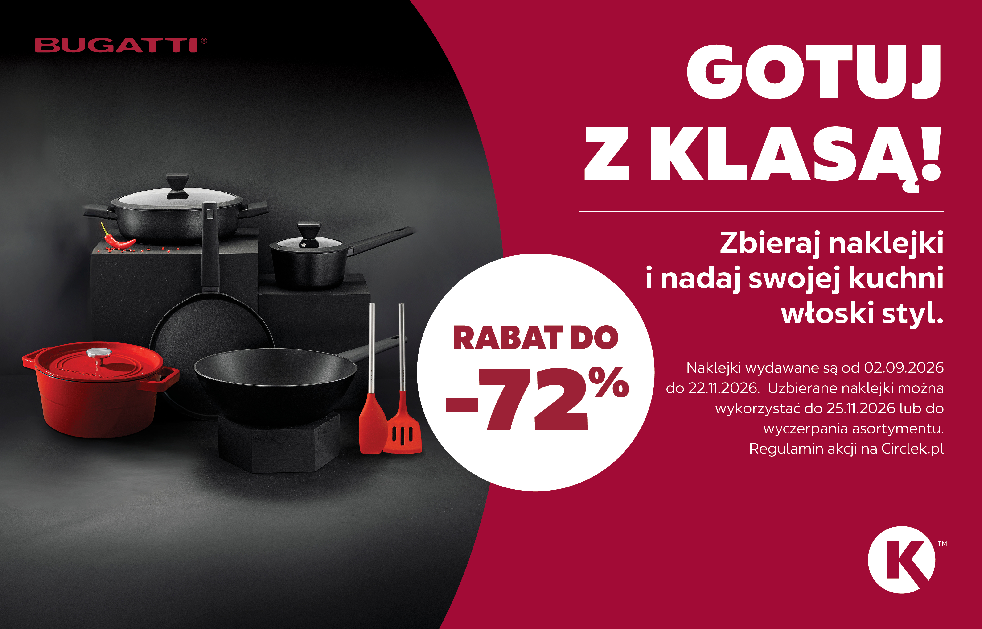 Banner z kolekcją dostępną na stacjach Circle K