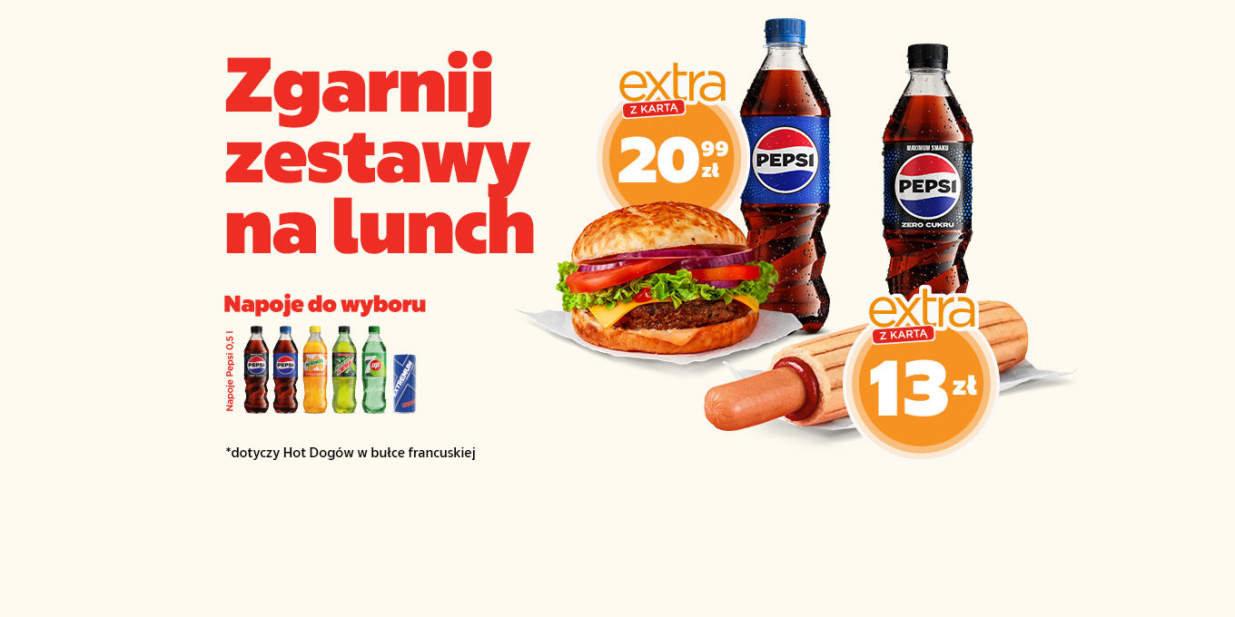 Zestaw na lunch - Combo Deal na Circle K