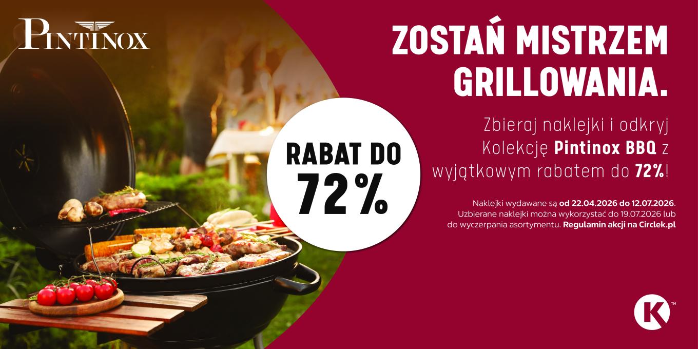 Zdjęcie przedstawia kolekcje BBQ którą można kupić na Circle K