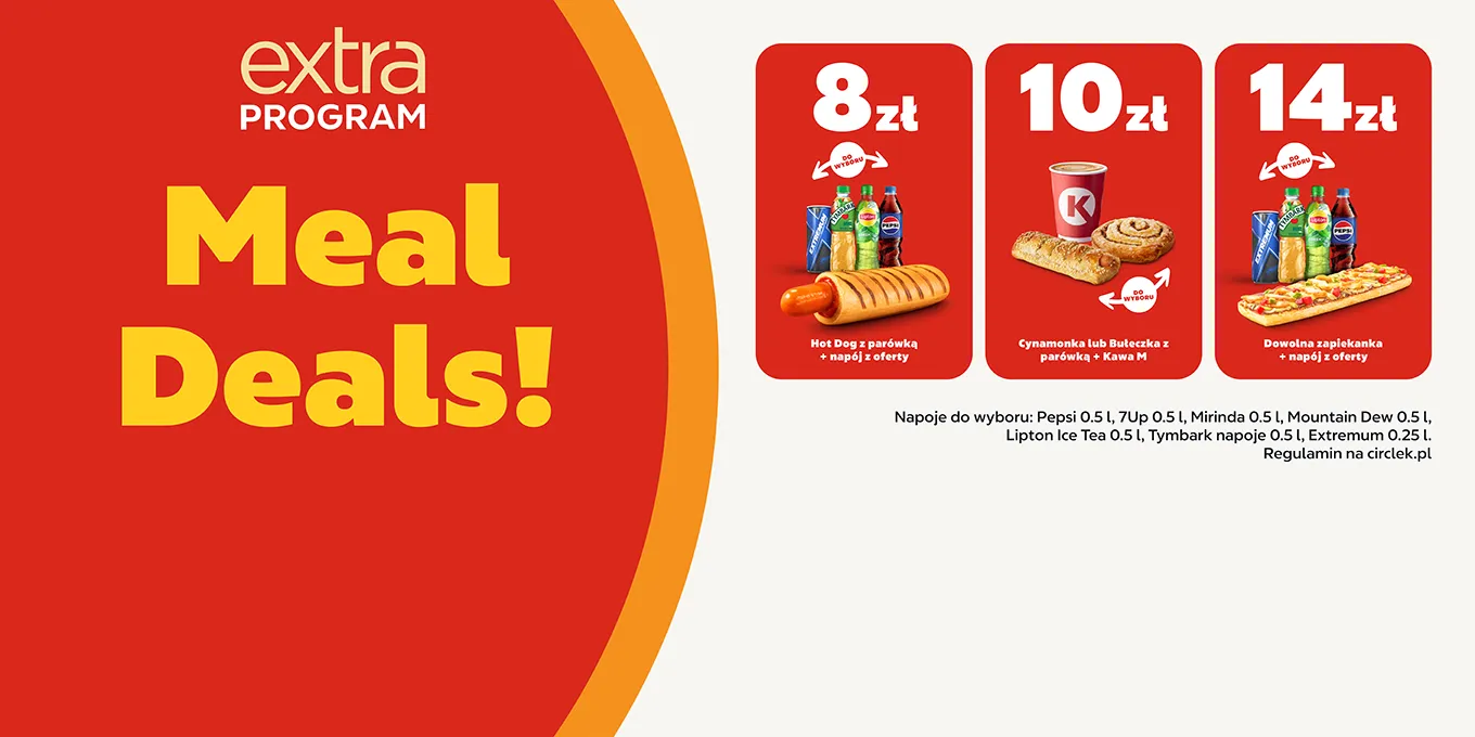 Meal Deal: Hot Dog + napój