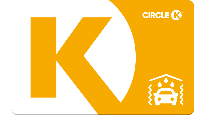 karta podarunkowa Circle K na myjnie samochodową
